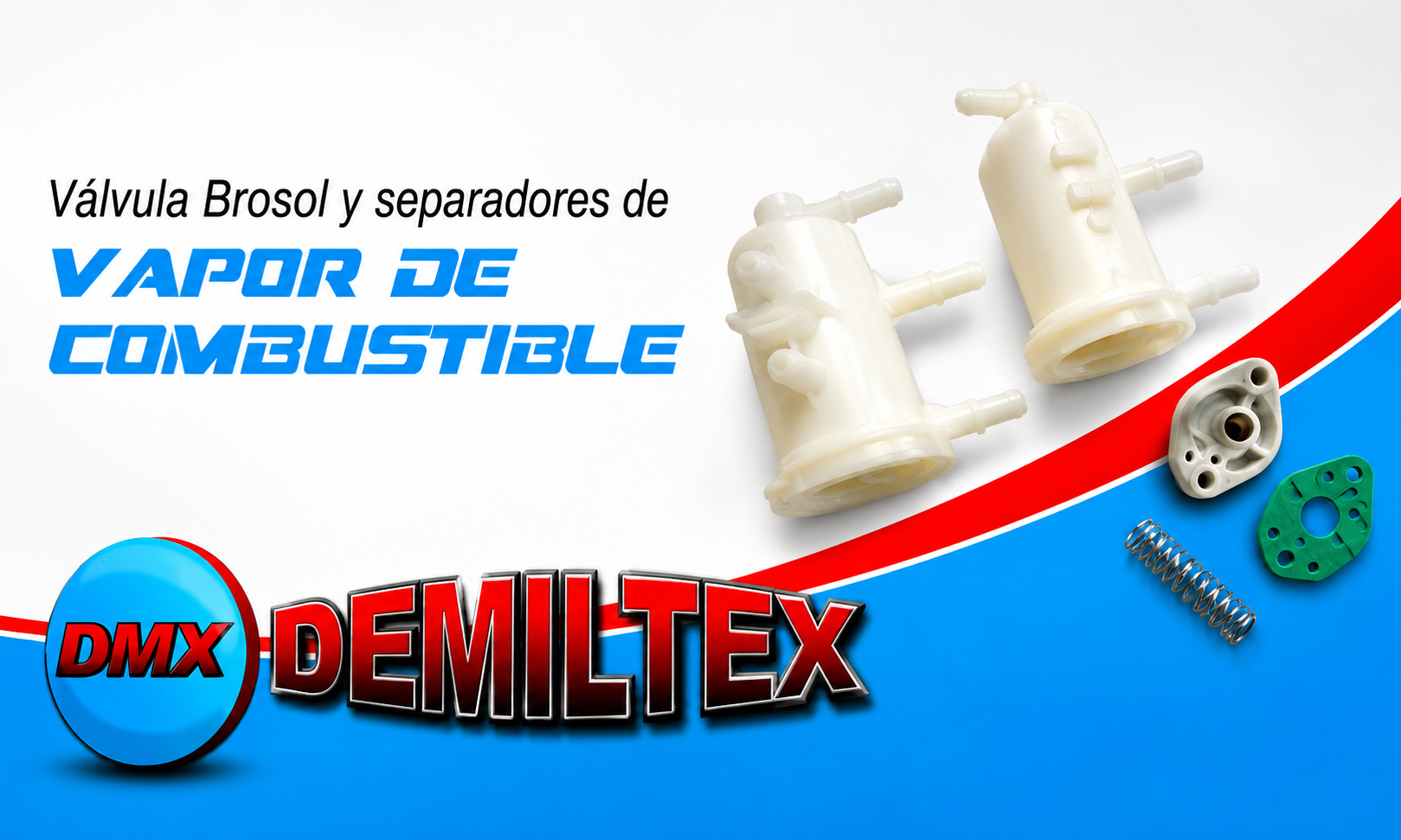 Válvula Brosol y separadores de vapor de combustible
